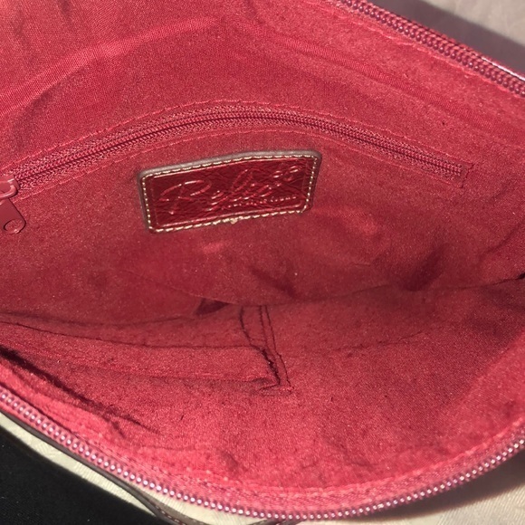 Relic by fossil maroon crossbody purse - Picture 6 of 8